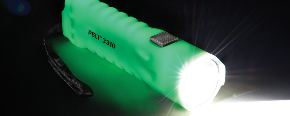 Peli™ 3310PL LED Photolumineszente Taschenlampe