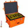 1637 AIR Koffer, PNP Schnallen, Mit Einteiler, Orange 9
