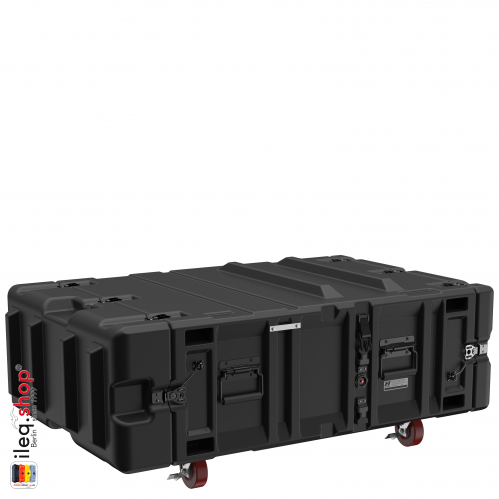 Classic V-Series 3U Rack Mount Case, 33 Zoll, Schwarz